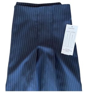 Antonio Melani Grace Blue and White Pinstripe Magda Twill Trouser